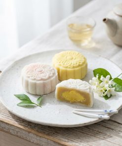 Bánh Nướng Đậu Xanh Lá Dứa Chay