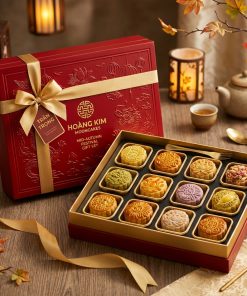 Hộp Quà Thuần Chay 4 Bánh Cao Cấp